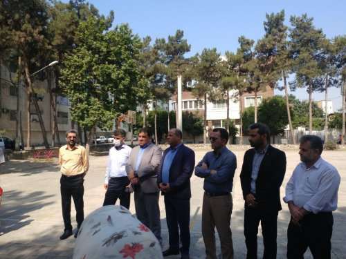 بازدید اعضای شورای اسلامی شهر از نواحی خدمات شهری منطقه دو
