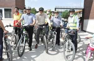 ‍ همایش بزرگ دوچرخه سواری دربجنورد برگزار شد
