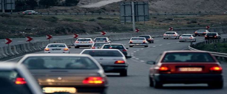 ترافیک سنگین در محور هزار و آزاد راه تهران _شمال