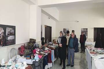 استقبال گردشگران نوروزی از نمایشگاه صنایع دستی شهریار