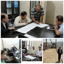 بازدید اعضای شورای اسلامی شهر ایلام از روند اجرایی پروژه زیر گذر تقاطع رسالت شهر ایلام