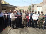 افتتاح بهره برداری از  اجرای طرح هادی در روستای  چنار  از توابع شهرستان عجب شیر