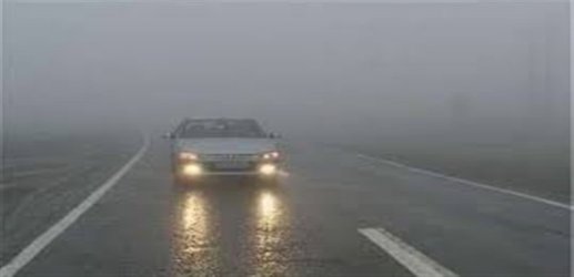 مه گرفتگی در سه مسیر جاده ای خراسان رضوی گزارش شد