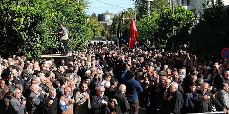 تجمع اربعین حسینی در چالوس