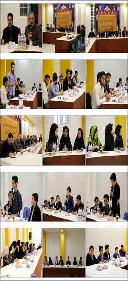 کمیسیون فرهنگی شورای اسلامی شهر نجف آباد میزبان اعضای شورای دانش آموزی