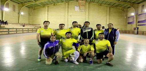 برگزاری مسابقات فوتسال کارکنان شهرداری و شورای شهر باغملک