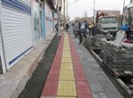 پیاده روهای بلوار شهید کوهنورد ساماندهی و مناسب سازی می‌شود