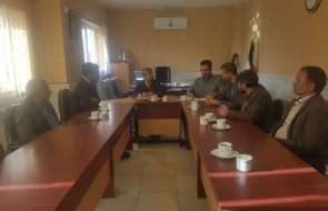 بازدید رئیس اداره درآمد و خدمات امور مشترکین آبفار خراسان رضوی از  امور آبفار تایباد
