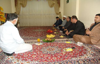 مدیرعامل شرکت آب منطقه ای کرمانشاه در دیدار با خانواده های...