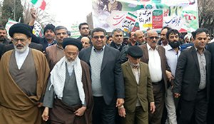 چهلمین سالروز پیروزی انقلاب اسلامی با حضور گسترده مردم و مسئولین
