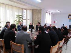 جلسه مدیریت مصرف برق  ویژه نمایندگان شهرکهای صنعتی در شرکت توزیع نیروی برق استان قزوین برگزار گردید.