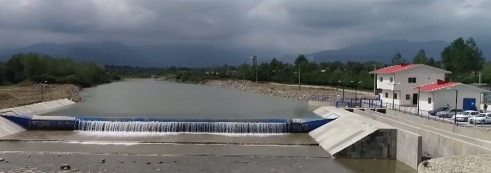 سد لاستیکی باغبانان فومن آماده افتتاح و بهره برداری