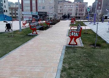طرح رنگ آمیزی و زیباسازی مبلمان پارکی اجرا شد