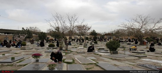 حضور بیش از ۱۳۰ هزار نفر در پنجشنبه و جمعه آخر سال در آرامستان‌های قزوین