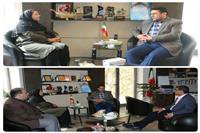 دیدار نوروزی مدیرکل حفاظت محیط زیست با رئیس سازمان مدیریت و برنامه‌ریزی استان کرمان