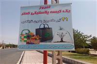 گرامیداشت روز جهانی نه به پلاستیک در شهر انار کرمان
