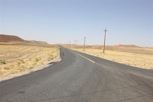 پایان عملیات بهسازی و آسفالت راه روستایی قره محمد  در شهرستان خدابنده