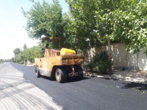 گزارش تصویری اجرای روکش آسفالت معابر کوی امام خمینی(ره)