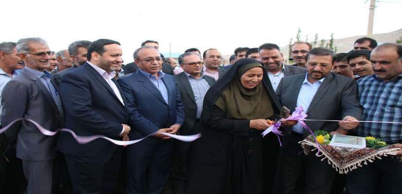 افتتاح پروژه بهسازی و اصلاح معابر روستای افتر در هفته دولت