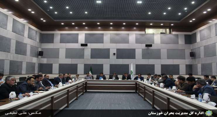 یازدهمین  جلسه قرارگاه بازسازی و نوسازی مناطق سیل‌زده باحضور معاون وزیر کشور