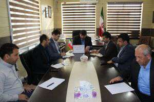 جلسه کمیته فضای سبز در شهرداری آق قلا