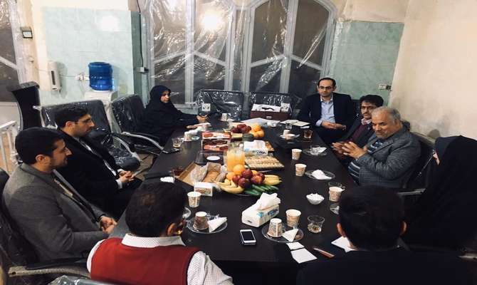 دیدار آقای زارع زاده رئیس شورای شهر با دکتر شاه آبادی معاونت صدای رسانه ملی