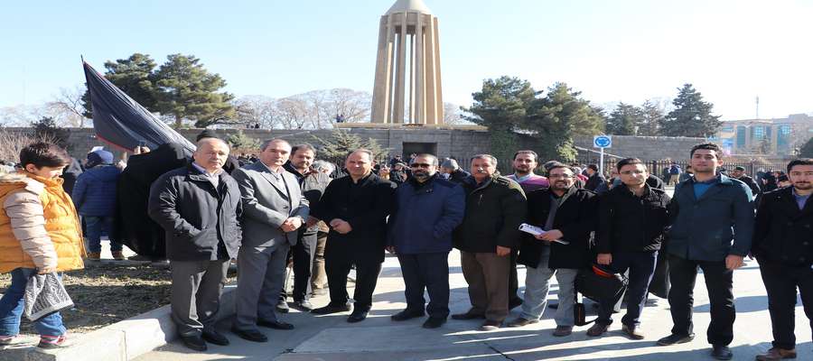 راهپیمایی کارکنان شرکت تولید نیروی برق شهید مفتح در پی شهادت سردار سپهبد شهید قاسم سلیمانی