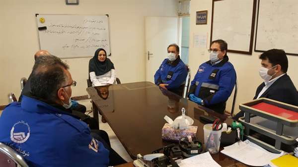 بازدید معاون هماهنگی امور عمرانی استانداری آذربایجان‌غربی از تاسیسات آبرسانی شرکت آب و فاضلاب استان