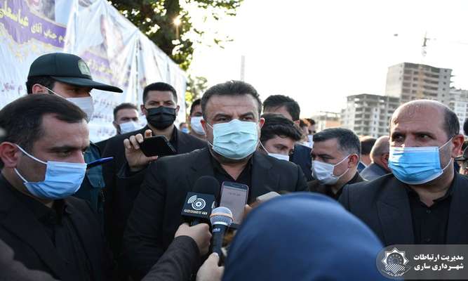 چشم انداز توسعه شرق ساری از افق رودخانه تجن