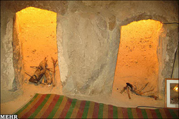 مردم غارنشین منطقه تخت نرم ایلام منتظر توجه ویژه مسئولان