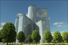 تصاویر گورستانهای آینده/ ساختمان ۳۴ طبقه زیستی با گنجایش ۶۰ هزار قبر!