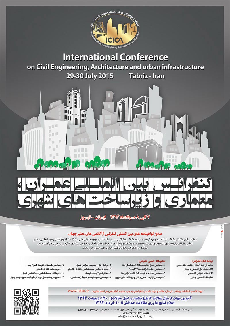 کنفرانس بین المللی عمران، معماری وزیرساخت های شهری