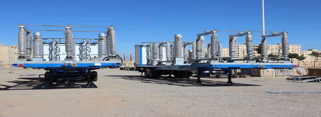 ساخت دو بی سیار ۱۳۲ کیلوولت اضطراری در شرکت برق منطقه ای یزد