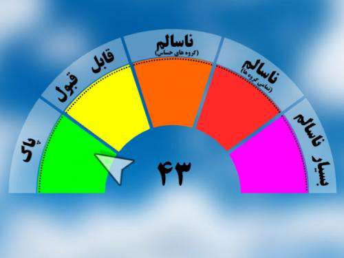 هوا مشهد پاک است