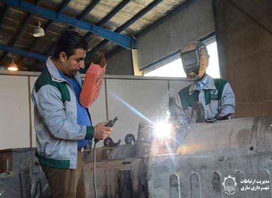 مخازن پسماند در سطح شهر ساری بهسازی و ترمیم می‌شوند