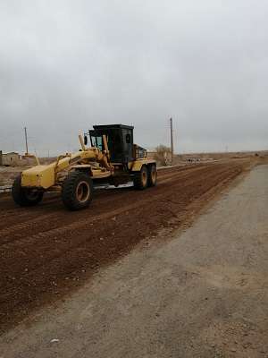 آغاز عملیات خاکریزی،تسطیح و زیر سازی  در بلوار کشاورز