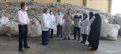 بازدید کارشناسان مرکز ۱۳۷ از سایت برمشور/ سازمان مدیریت پسماند دارای رتبه نخست تعداد  ...