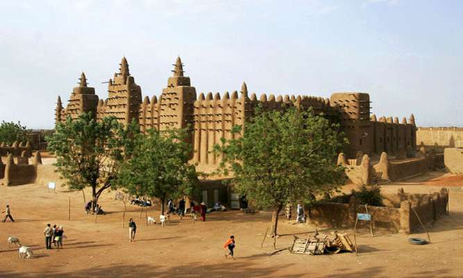 مسجد جامع جنه، بزرگترین مسجد خشتی دنیا