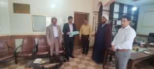 تقدیر شهردار ، مدیران شهرداری و  ریاست کمیسیون فرهنگی شورای اسلامی دارالمؤمنین شوشتر از رئیس  حفاظت محیط زیست این شهرستان