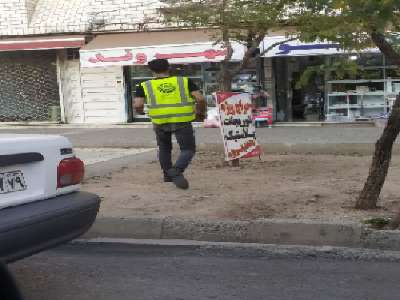 جمع آوری ۳۰۰ مورد زوائد بصری و ساماندهی تبلیغات در برخی معابر شهر قزوین