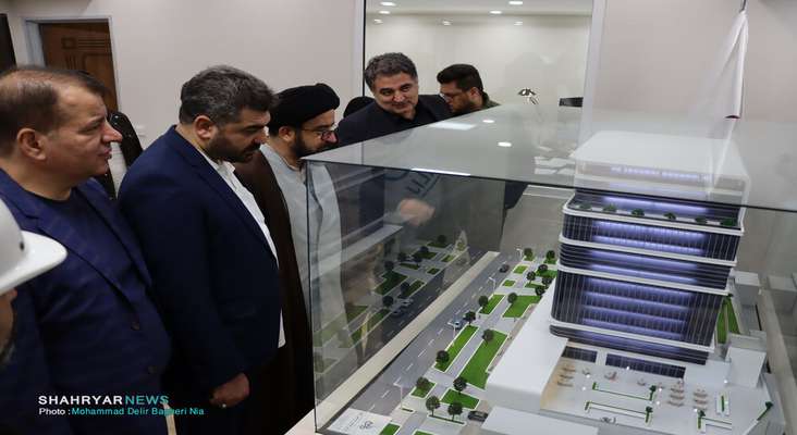 بازدید اعضای کمیسیون سرمایه‌گذاری شورای شهر از پروژه‌های سرمایه گذاری شهرداری تبریز