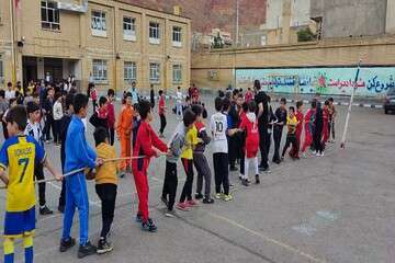 برگزاری جشنواره ورزشی تفریحی در مدرسه امامت