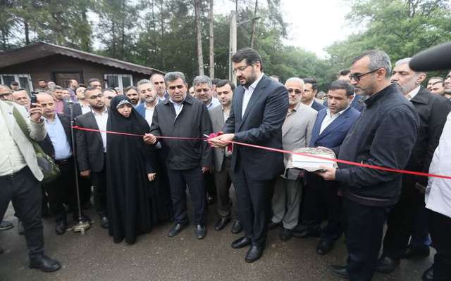 افتتاح پارک جنگلی شهید نوبخت در استان مازندران