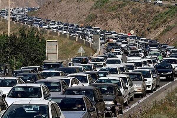 ترافیک سنگین در آزادراه کرج – قزوین و آزادراه قزوین – کرج - تهران