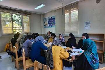 استقبال بانوان از کلاسهای آموزشی، مهارت و حرفه آموزی و کارگاههای روانشناسی در خانه فرهنگ شهید بهشتی ۲
