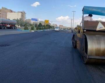 استفاده بیش از ۳۹۰۰ تن آسفالت برای بهسازی محلات جنوب غرب تبریز
