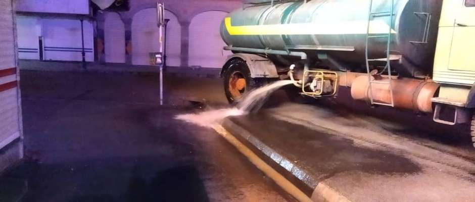 آماده‌سازی معابر مرکزی تبریز برای برگزاری باشکوه راهپیمایی روز قدس
