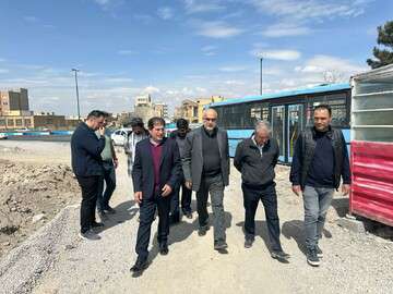بازدید مدیرکل املاک نیروی زمینی ارتش از پروژه میدان تیر