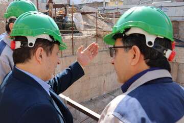 بازدید رئیس کل دادگستری آذربایجان شرقی از مجموعه متروی تبریز