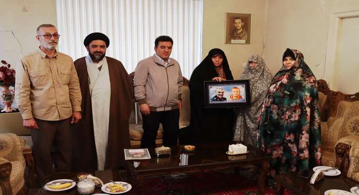 تبریز بلدیه رئیسی عالی‌مقام شهیدلر "مرتضی اعلائی اسفهلانی" و "راشد خاکپاکی"نین عاییله‌لری ایله گوروشدو